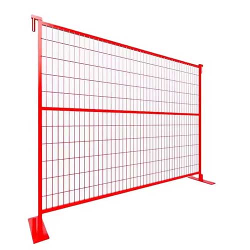 Hot Sale Cheap Galvanized Pvc Canada Temporary Fence No Dig Fence Panels