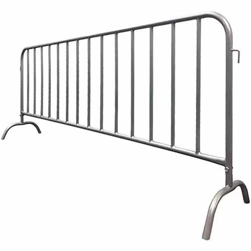 Temporary crowd control barrier galvanized Pedestrian Barriers french barricade