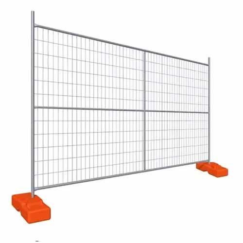 Hot dipped galvanized portable event fence panel australia standard temporary fence 8x10
