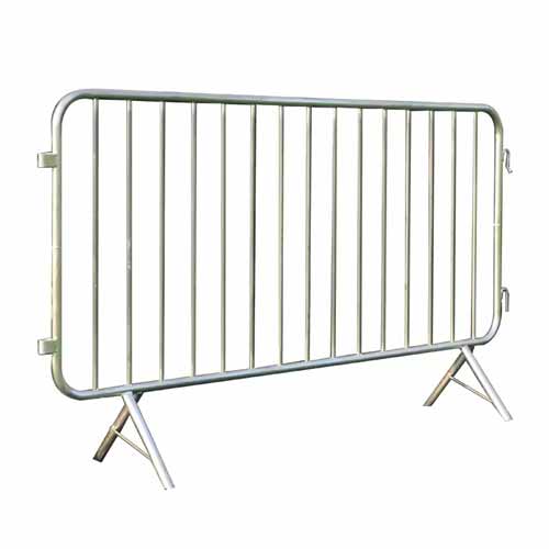 French Style Bike Rack Temporary Barricade Fence Metal Crowd Control Barriers