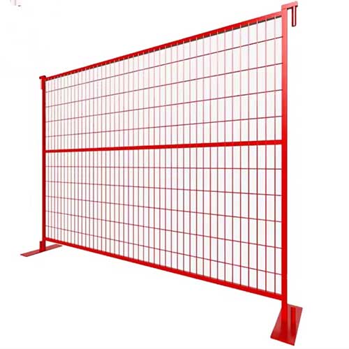 no dig fence panels Galvanized Outdoor Portable Canada Construction fence panels Temporary Fencing Construction