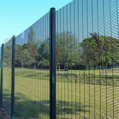 Perimeter Electric Dense Panel High Security Anti-Climb Security Wire Mesh Fence 358