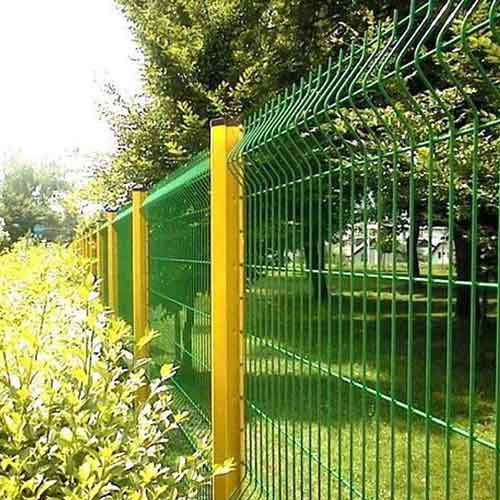 Curvel Perimeter Metal 3D Curved Welded Garden Wire Mesh Fence