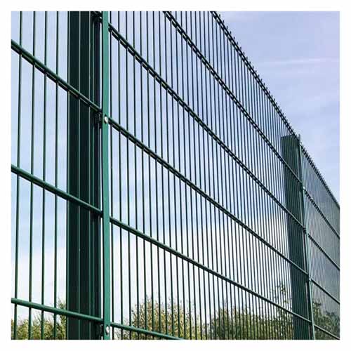 Hot Sale Powder Coated Twin Wire Mesh Fencing 656/868 Welded Fence Double Wire Fence for Germany