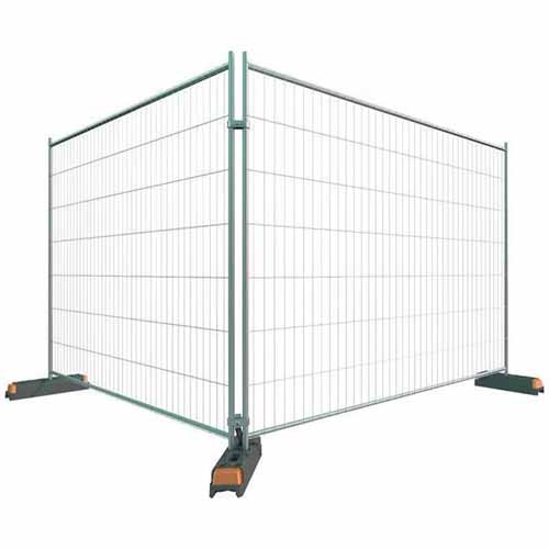 no dig fence panels Cheap galvanized welded mobile construction site security fence