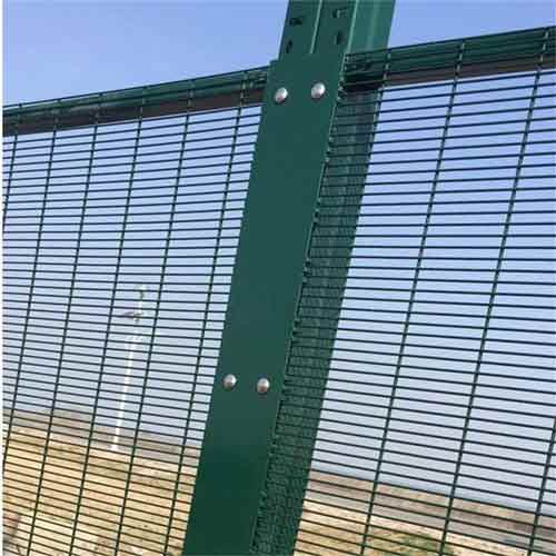 Airport Perimeter Electric Dense Panel Anti-Climb Security Wire Mesh Fence 358
