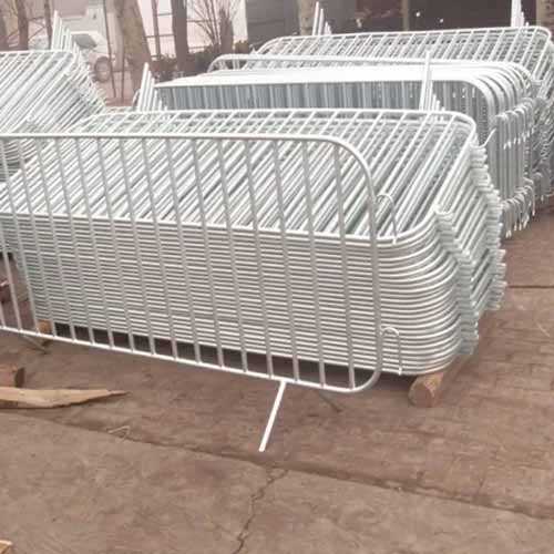 Crowd Control Road Safety Barrier Temp Fence Panels Barricades Outdoor Metal Fences