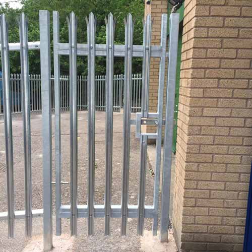 W Profile Galvanized Palisade Fence Security Palisade Gate Factory