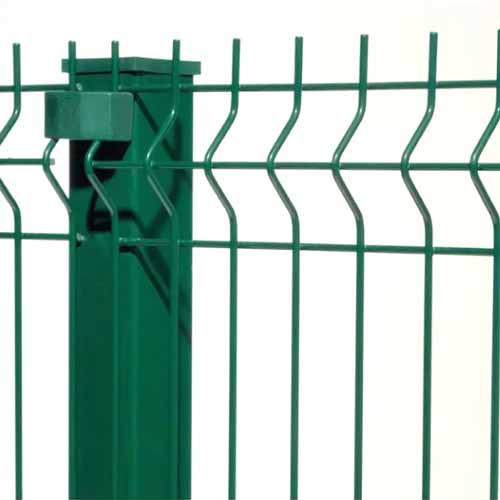 Cheap Front Yard No Dig Garden Fence Powder Coated Steel 3D V Bending Mesh Fence Panel 3D Fence