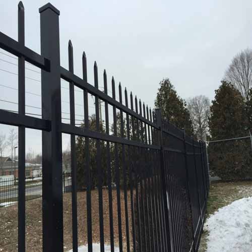 Iron Wrought Fence/Wrought Iron Fence/Cast Iron Fence Steel Fence with High Security